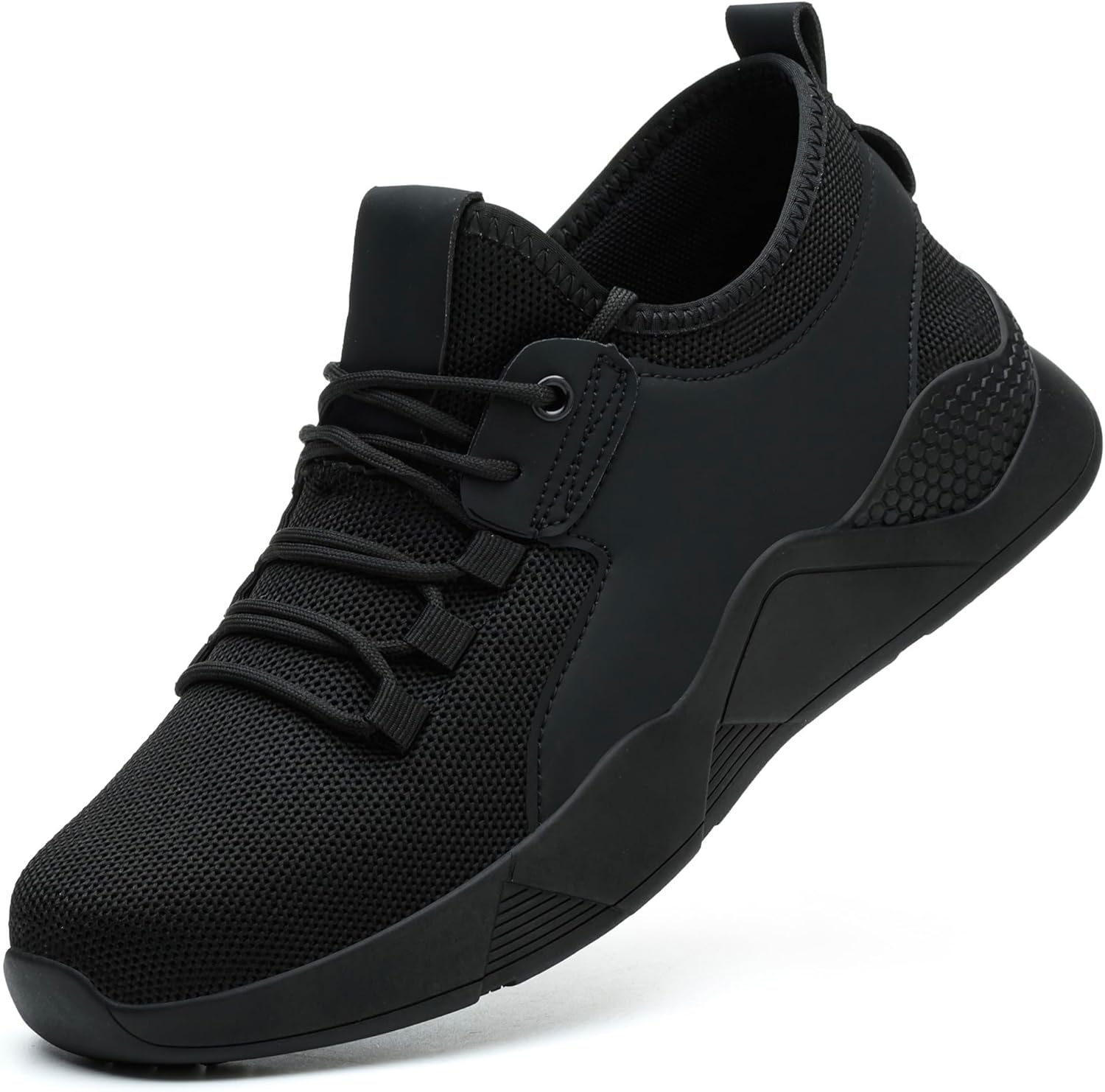 TEYTAP Steel Toe Work Shoes for Men Women丨Non Slip Waterproof Safety Sneakers