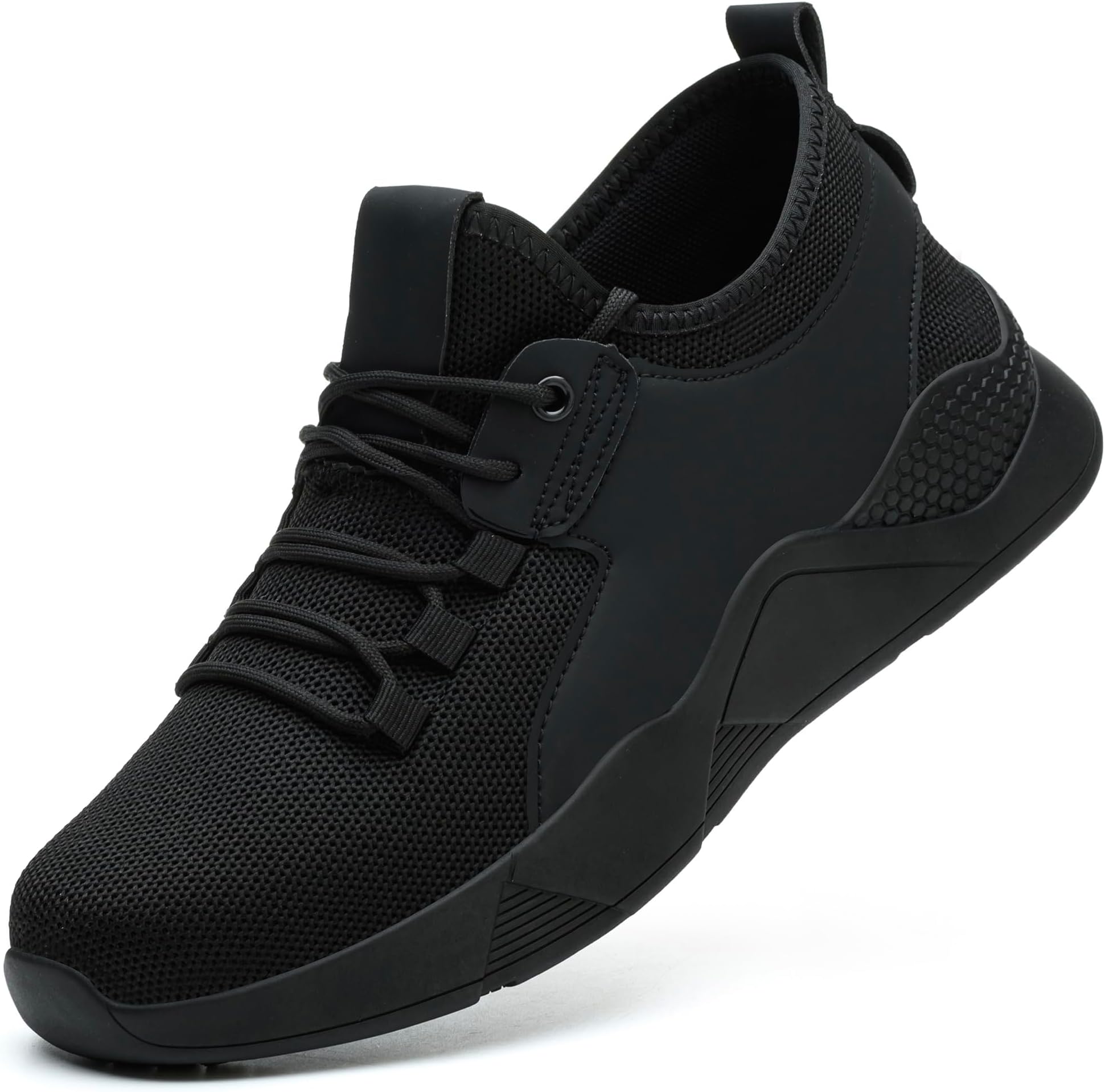 Steel Toe Work Shoes for Men Women丨Non Slip Waterproof Safety Sneakers