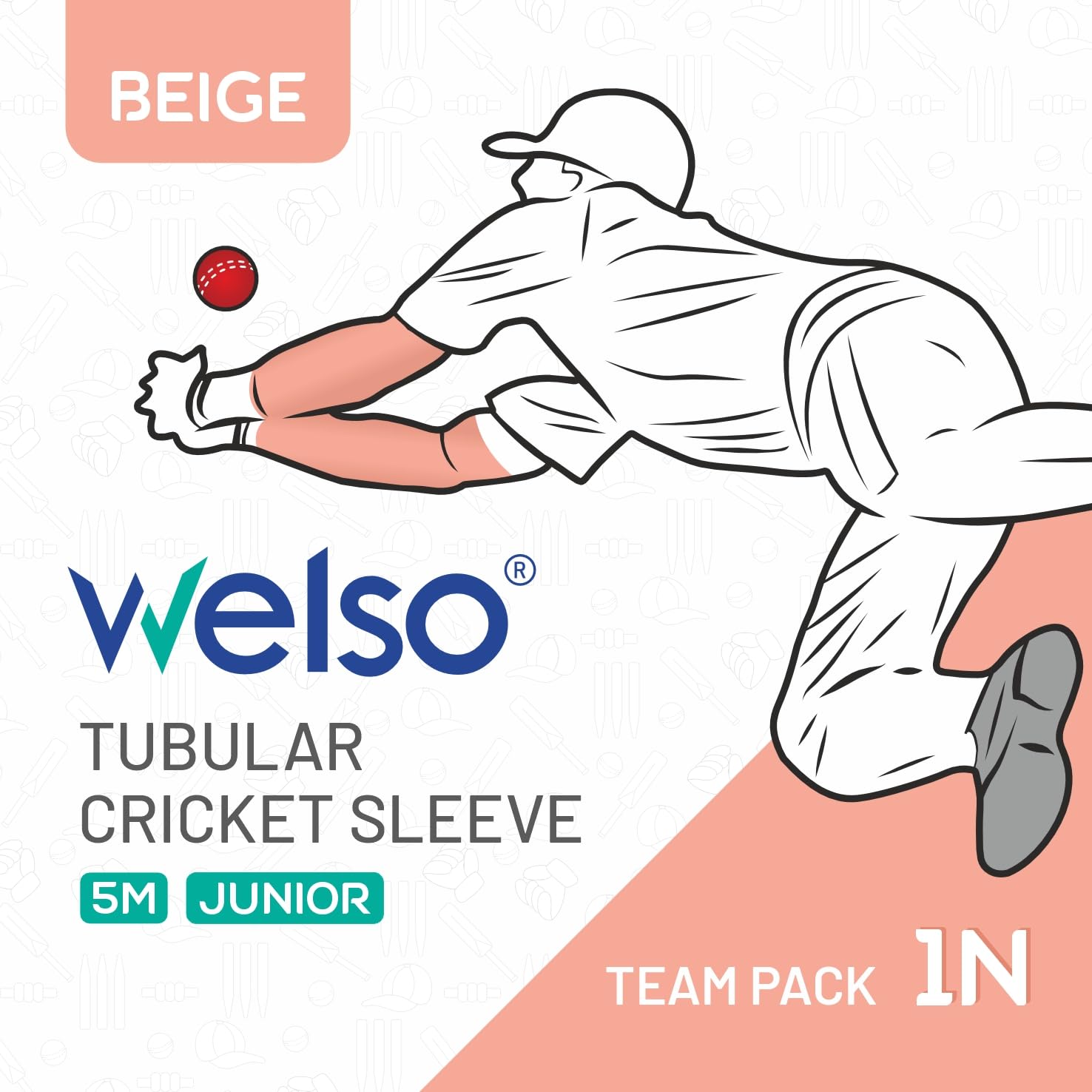 Welso Tubular Cricket Sleeve (Universal- 5M, Beige) (B0CSN44CSX) Amazon Price History, Amazon Price Tracker