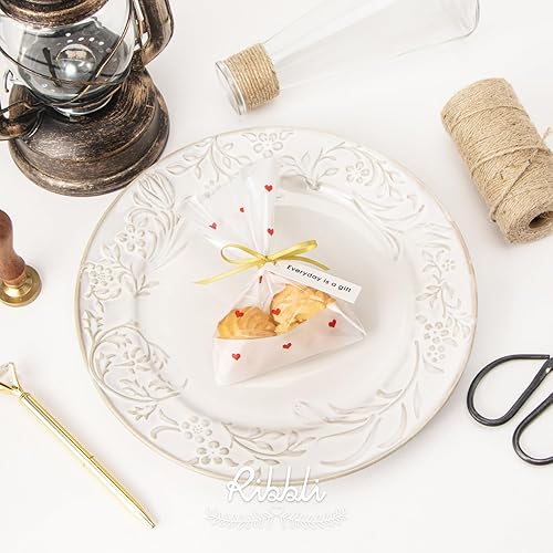 Miniatura 4 de Ribbli Cinta de satén de 18 pulgadas x 100 yardas, cinta fina dorada de doble cara para tarjetas de invitación de boda, envoltura de regalos,