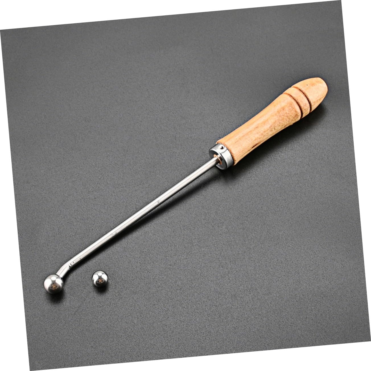 Milisten 1set Strumenti Di Riparazione Per Tromba E Trombone Con Manico Legno Strumento Per Riparazione Ammaccature E Trattamento Strumenti Musicali