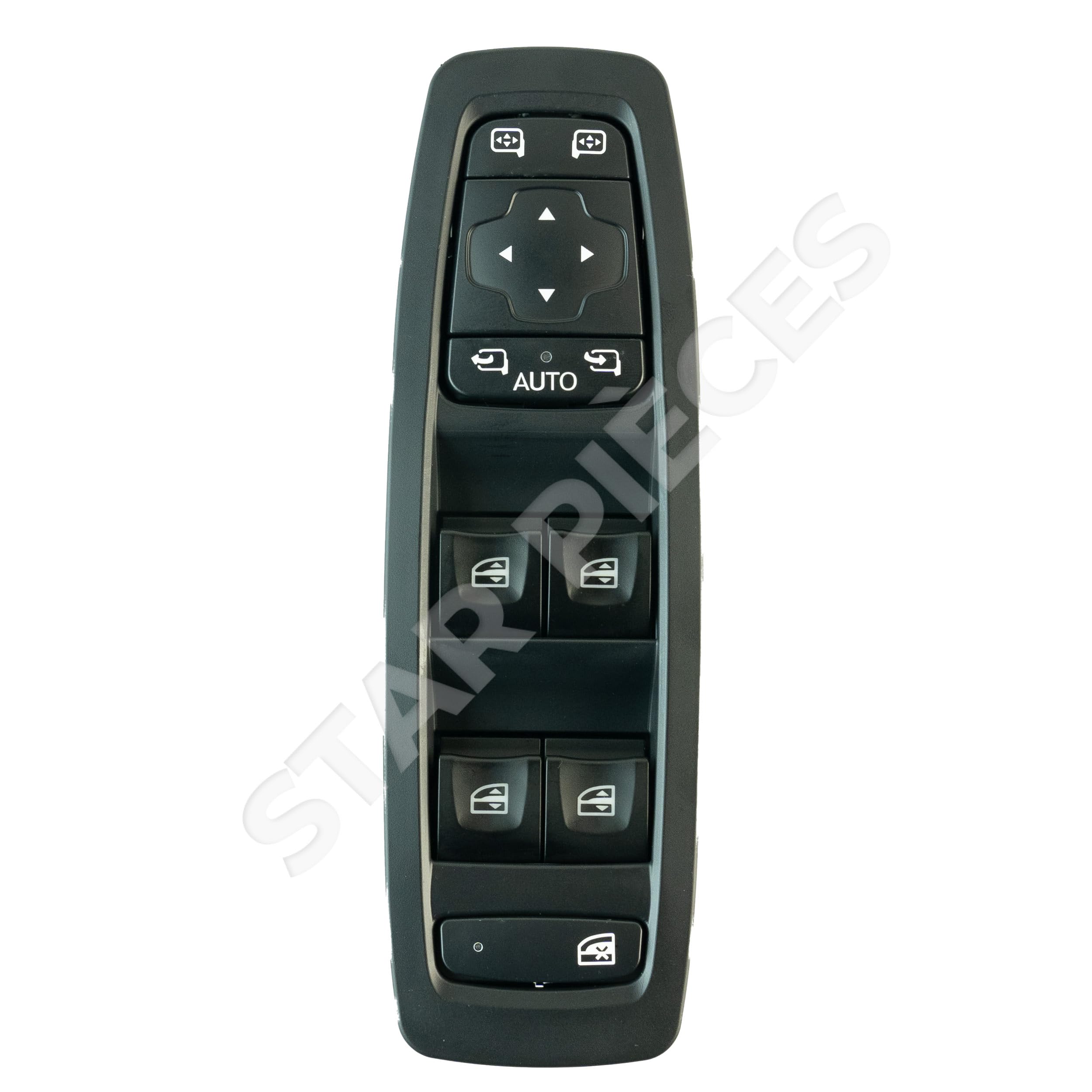 Comando alzacristalli Renault per Kadjar, Megane 4, Scenic & Grand Scenic 4 e Talisman (dal 2015) pulsante anteriore sinistro - specchietti pieghevoli 254012952R