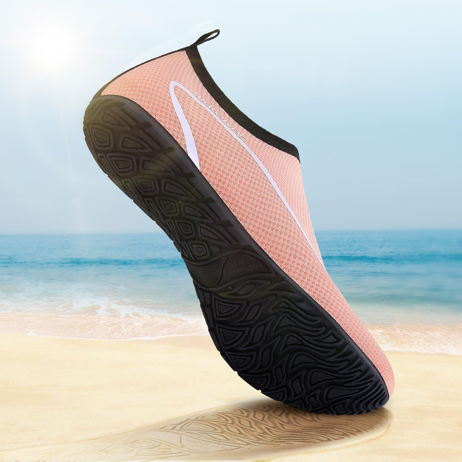 WateLves Scarpe da Scoglio Scarpette Donna Uomo Asciugatura Rapida Super Leggere Antiscivolo per Spiaggia e Snorkeling Unisex