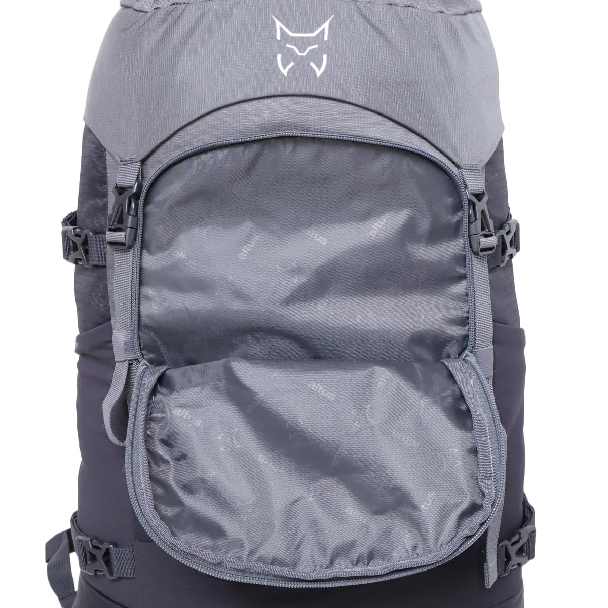Mochila de travesia con espalda ventilada de 30 l. C: GRIS T: U