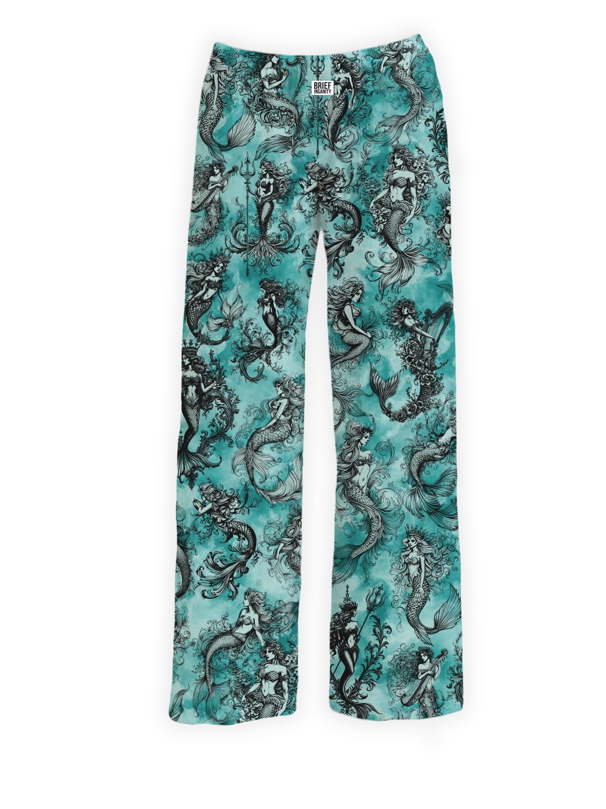 BRIEF INSANITY Coastal Vibrant weiche Pyjamahose für Damen und Herren, bequeme Pyjamahose mit mehreren Designs und Größen