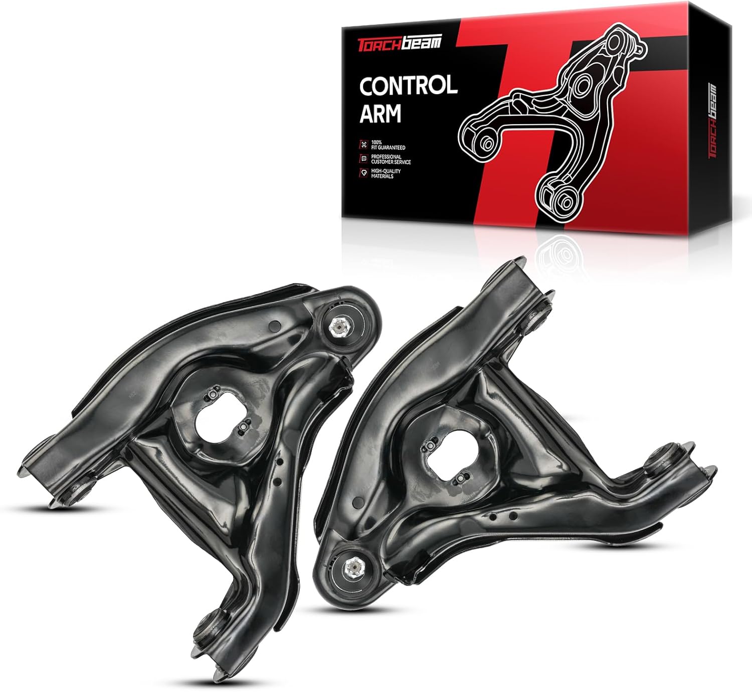 Torchbeam Front Lower Left Right Control Arms with Ball Joint,Suspension Kit Replace Chevy GMC C1500 C2500 C3500 Express Savana 1500 2500 3500 Tahoe Yukon Automotive Replacement Control Arm