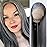 BTWTRY Gray Wig Long Straight Grandma Grey Synthetic Lace Front Wigs Pre Plucked Natural Hairline for Black Women Heat Resistant Fiber Hair Cosplay Daily Wear Wig (Grandma Grey)