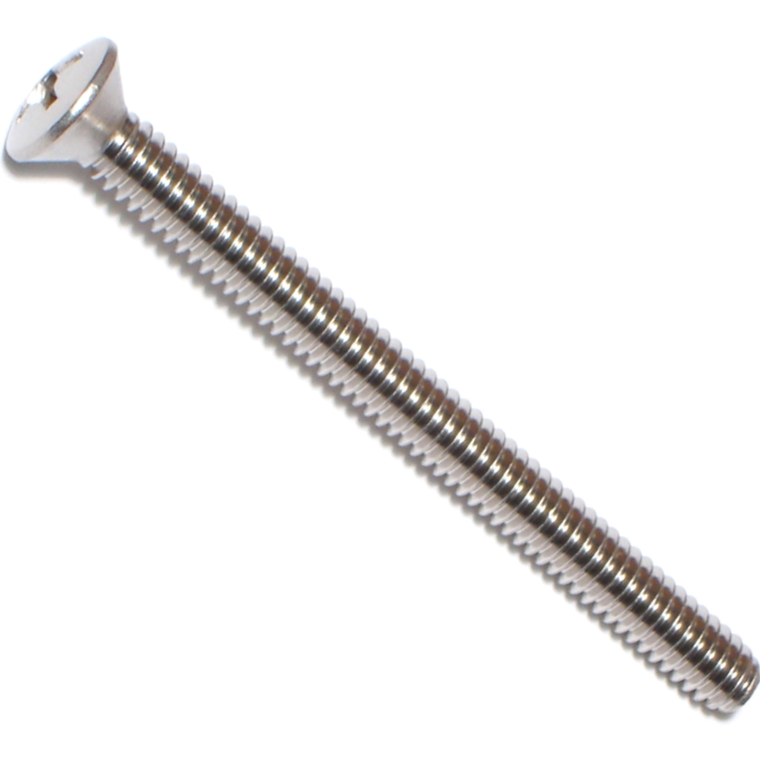 Phillips Oval Machine Screws - 10-24 x 4 -2 Phillips Oval Machine Screws - 10-24 x 4 -2
