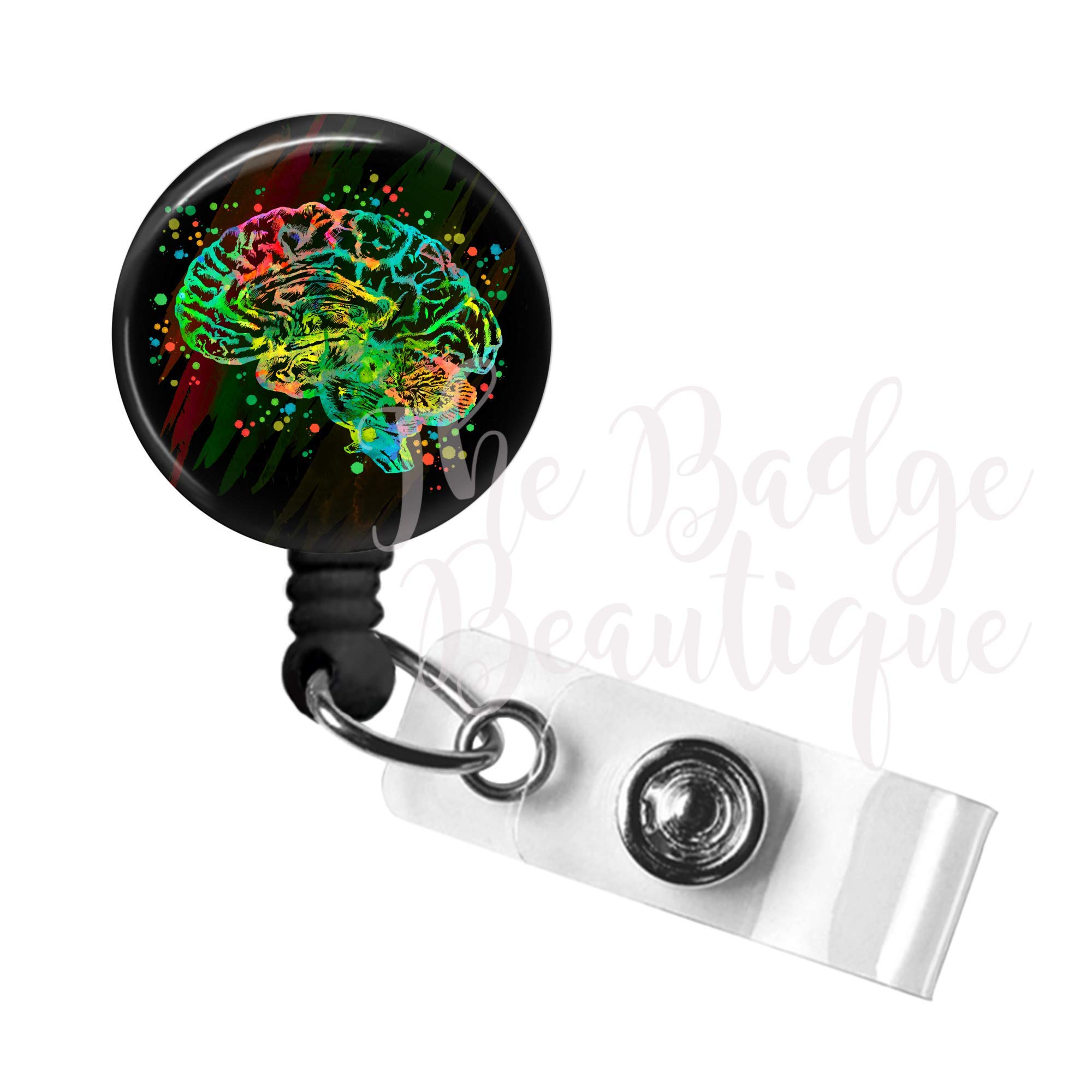 Buy Badge Reel, Anatomy Retractable ID Badge Holder, ID Badge Clip with