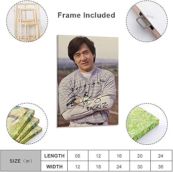 Amazon.co.jp: Jackie Chan ジャッキー・チェン ポスター サイン入り