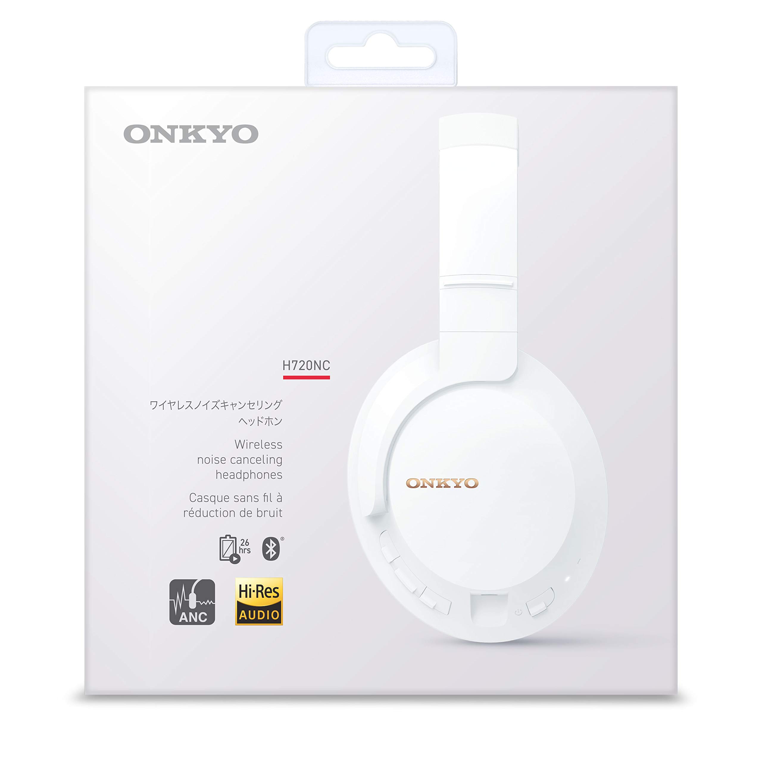 H720NCアクティブノイズキャンセリングワイヤレスヘッドホンONKYOバブル