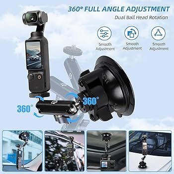 Amazon.com : OmniMaster Suction Cup Mount for DJI Osmo