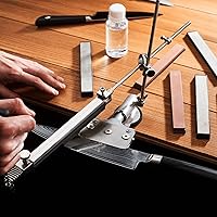 Vista 5 de uxcell Piedras de afilar de diamante piedra de afilar de grano 600 con base antideslizante