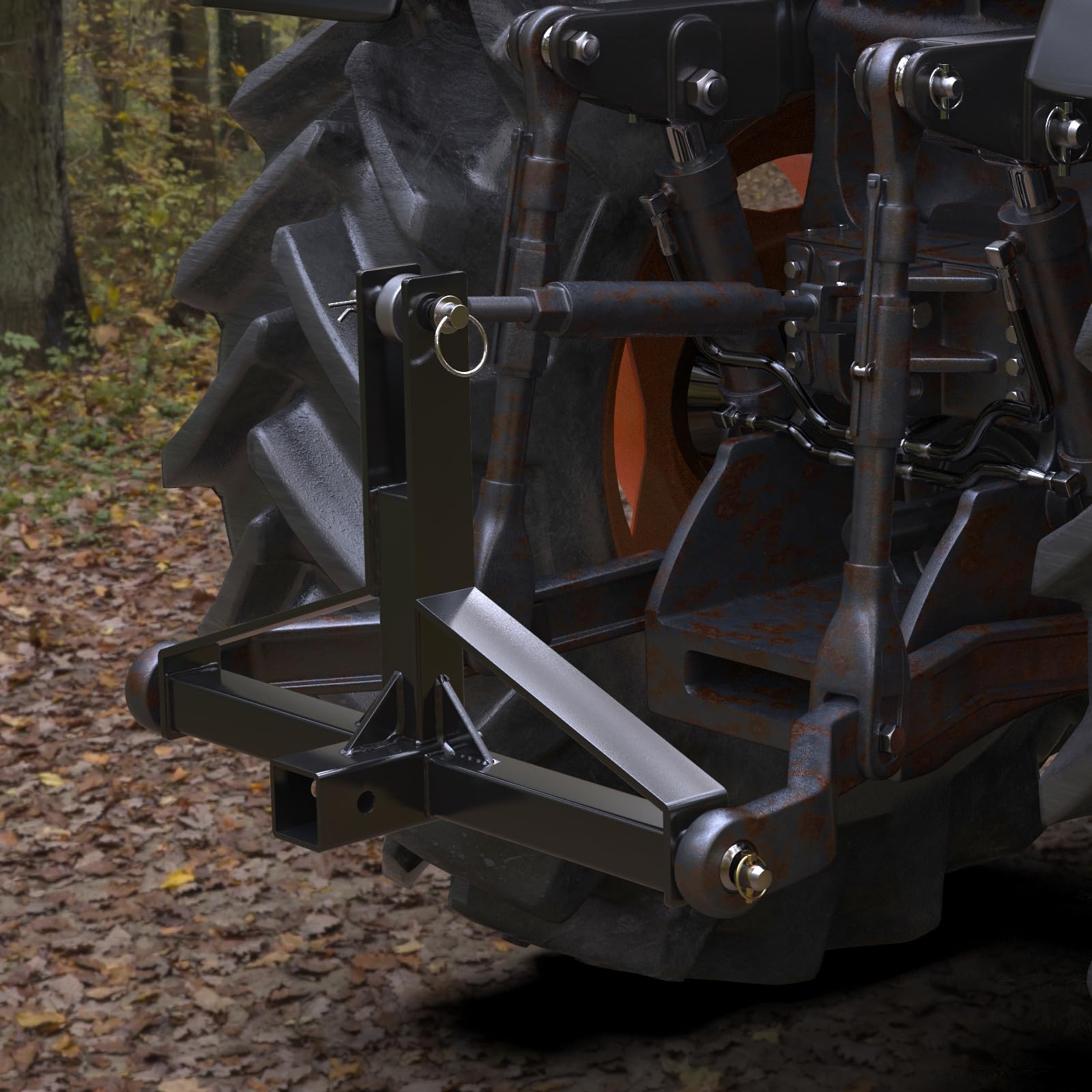 Amazon.co.jp: Sulythw 3ポイントヒッチ 2インチレシーバー