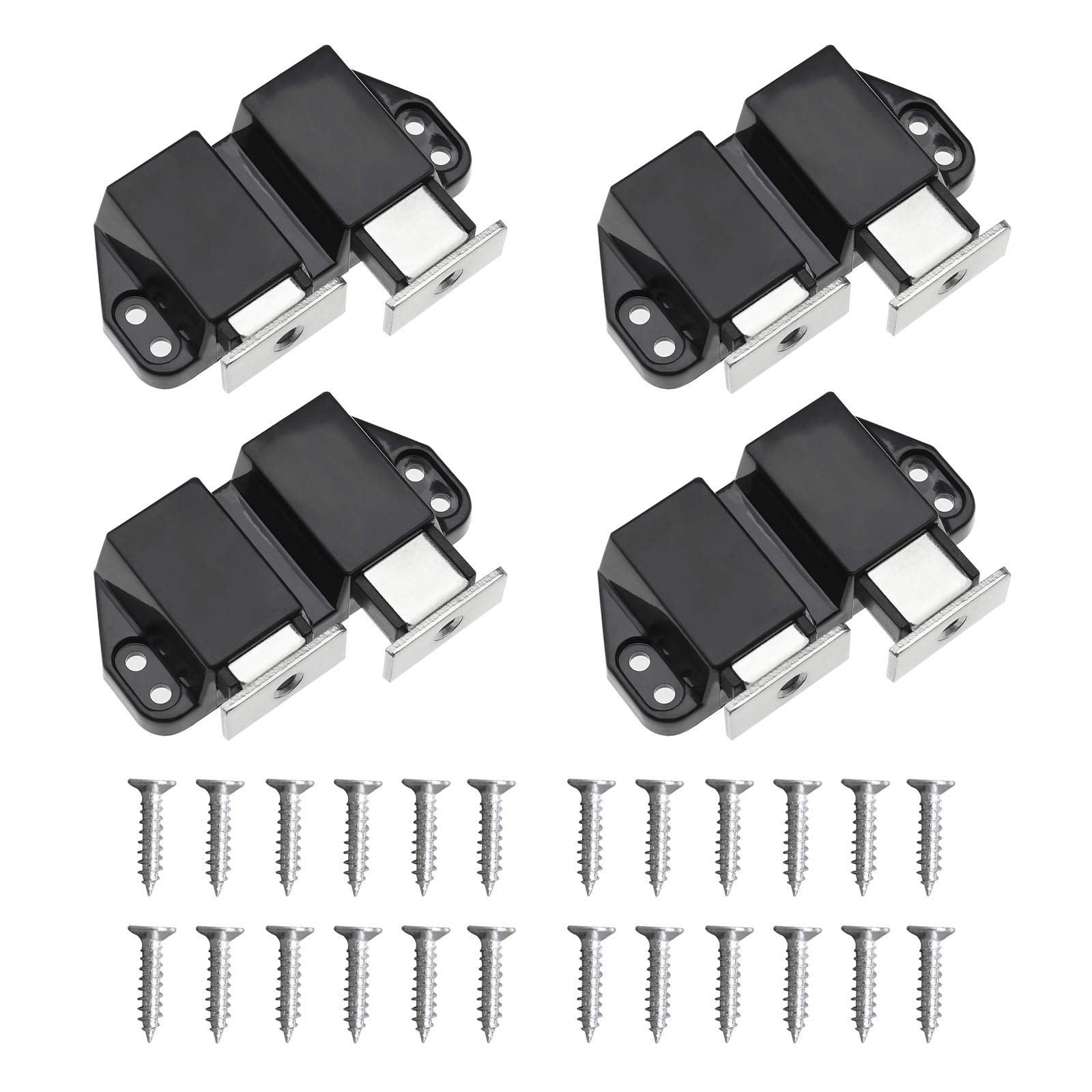 Buy 4x Double Touch Catches Push Pull Door Damper Buffer