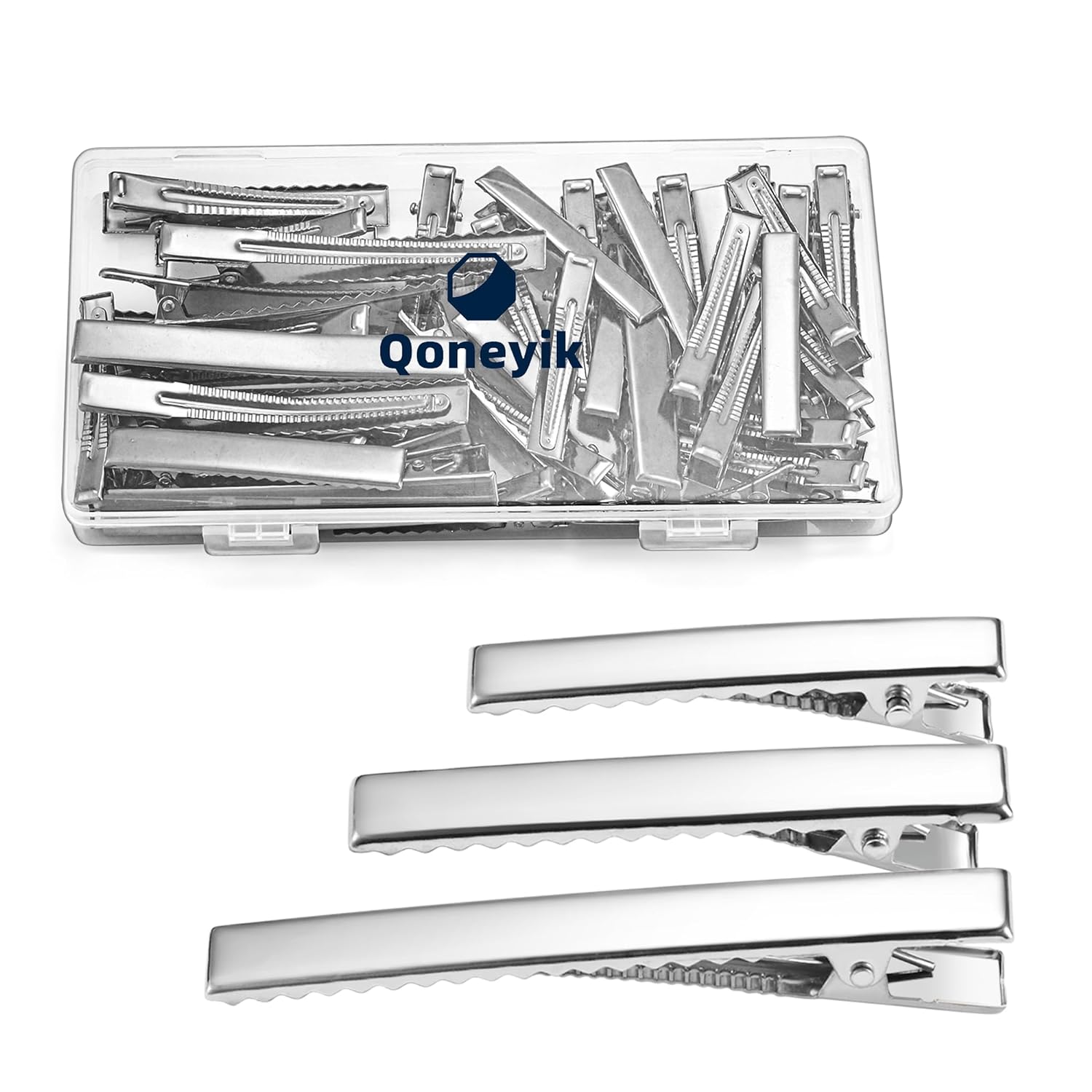 Metal Hair Accessories Set - Alligator Clips & Curlers