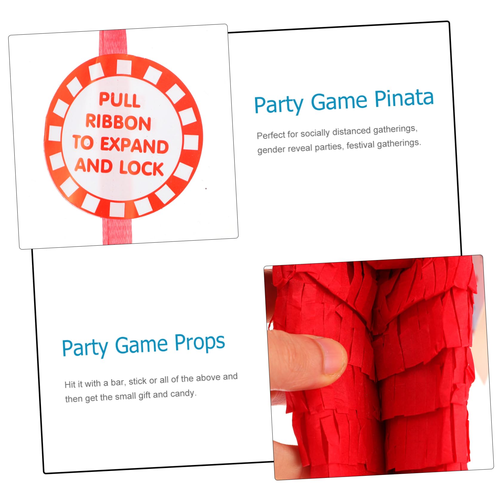 Piñata Pliable pour Garçon Fille, Célébration Halloween, Jeu de Fête