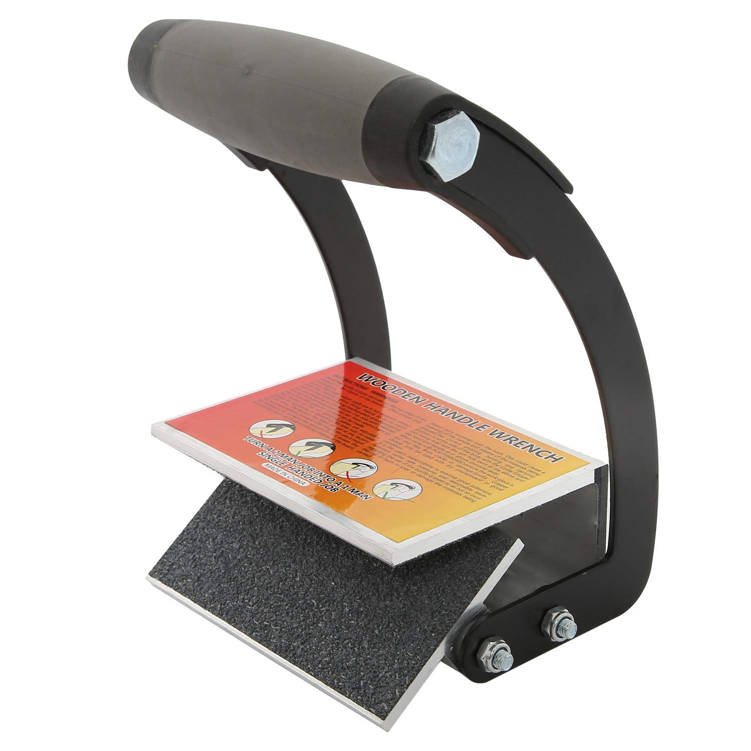 Plywood and Sheetrock Panel Carrier, Auto Adjusting Plywood Carrier