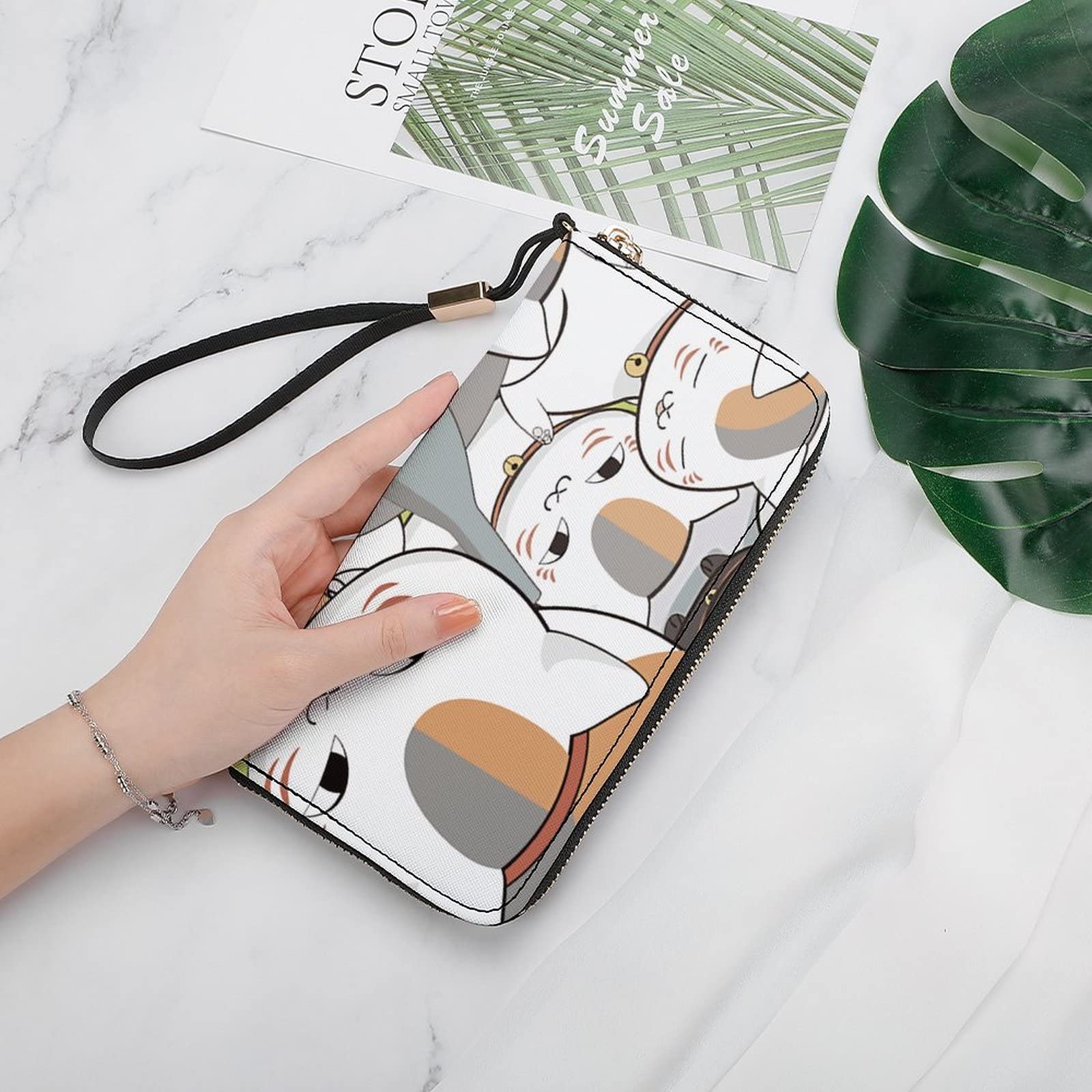 Amazon.co.jp: 財布 夏目友人帳 ニャンコ先生 猫 アニメ 長財布