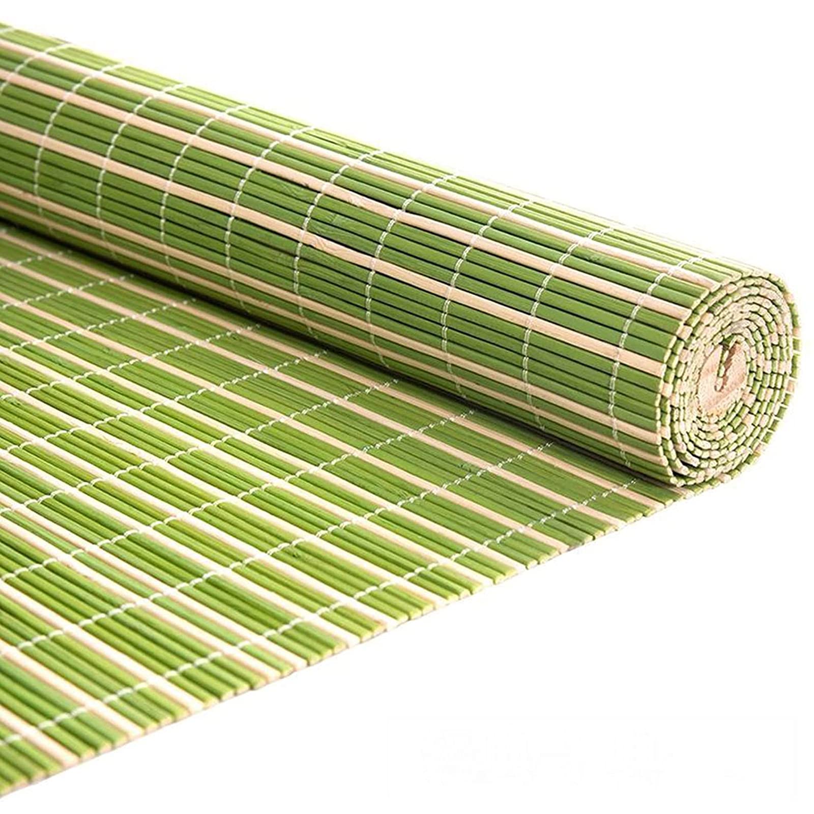 Bamboe Rolgordijn - Decoratieve Jaloezie voor Binnen en Buiten, Oprolb Bamboe Rolgordijn - Decoratieve Jaloezie voor Binnen en Buiten, Oprolb