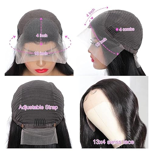 Miniatura 4 de Zomgurd Pelucas de cabello humano ondulado profundo 99J de 30 pulgadas para mujeres negras, densidad del 180%, pelucas de cabello humano sin