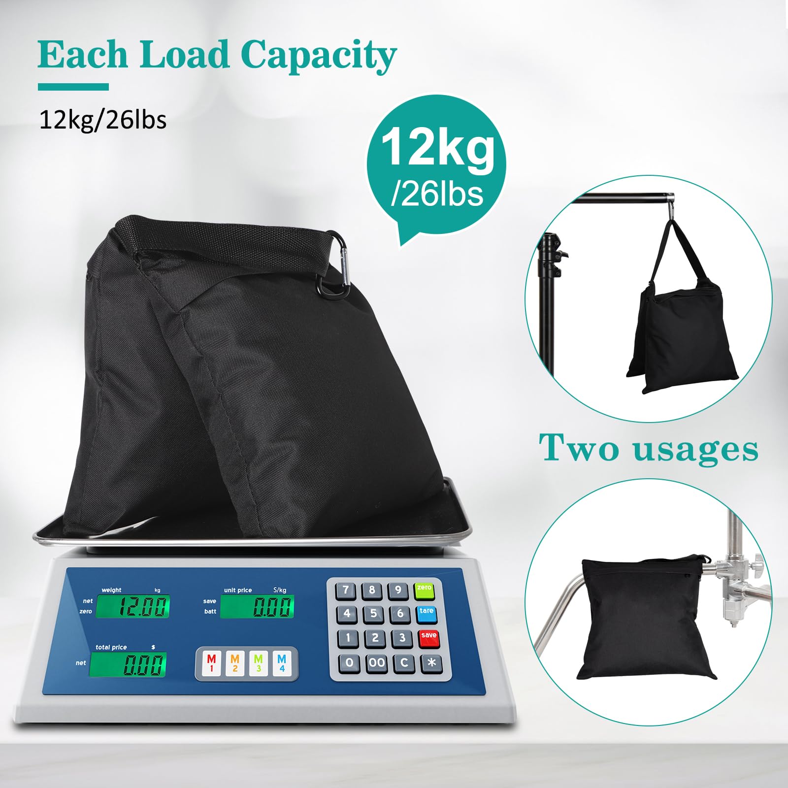 Sand Bag ZELARMAN Sandbags Weight Bags For Photography Video