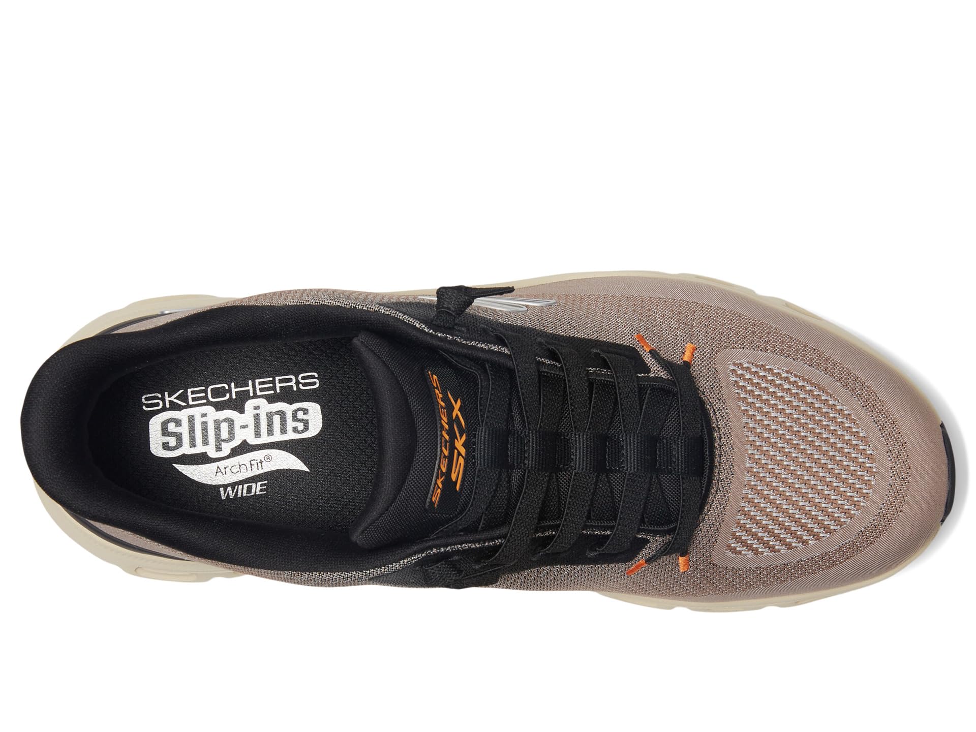 Skechers Arch Fit Glide-Step Pro Herren-Schlupfschuh, Taupe/Schwarz, 9 Wide – Ansicht 5