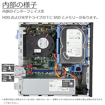 Amazon.co.jp: 中古パソコン DELL OptiPlex 5050 SFF Windows10