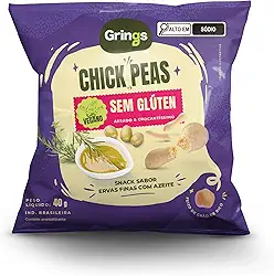 Snack Chick Peas Ervas Finas com Azeite 40g - Grings