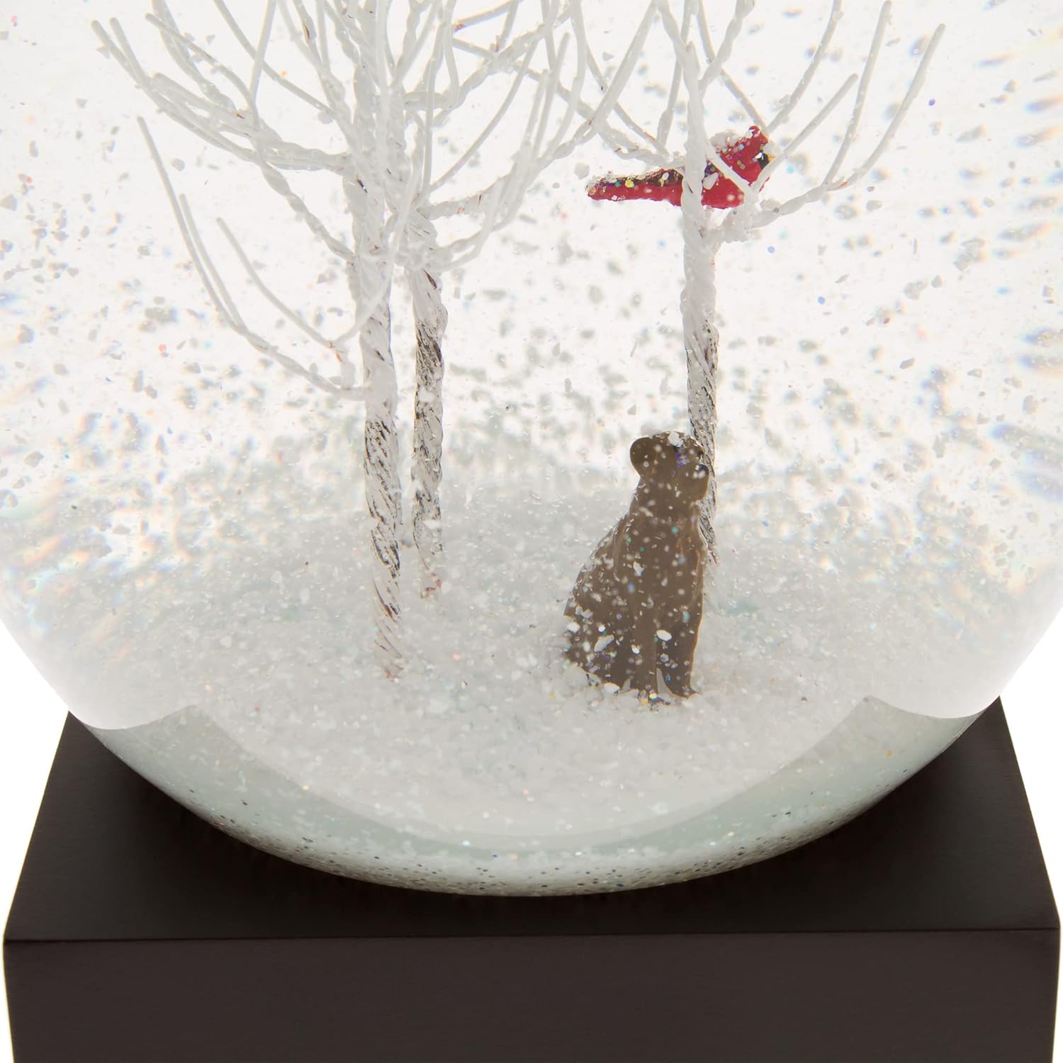 Chocolate Lab in Woods Snow Globe by CoolSnowGlobes