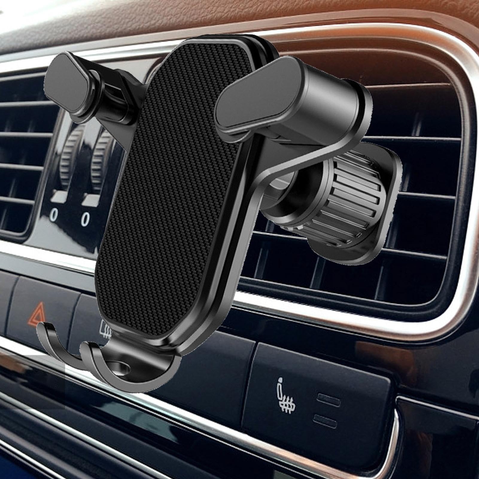 10 Kfz-Lüfterhalterung für die Handyhalterung,Freisprecheinrichtung für Mobiltelefone im Auto - Air Vent Clip Handyständer Kfz-Klemmhalterungen Passend für die meisten Smartphones
