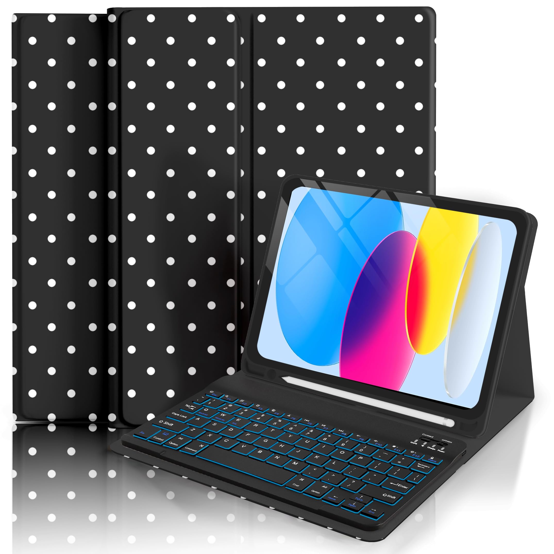 Photo 1 of TopPerfekt Keyboard Case for iPad 10th/11th Gen