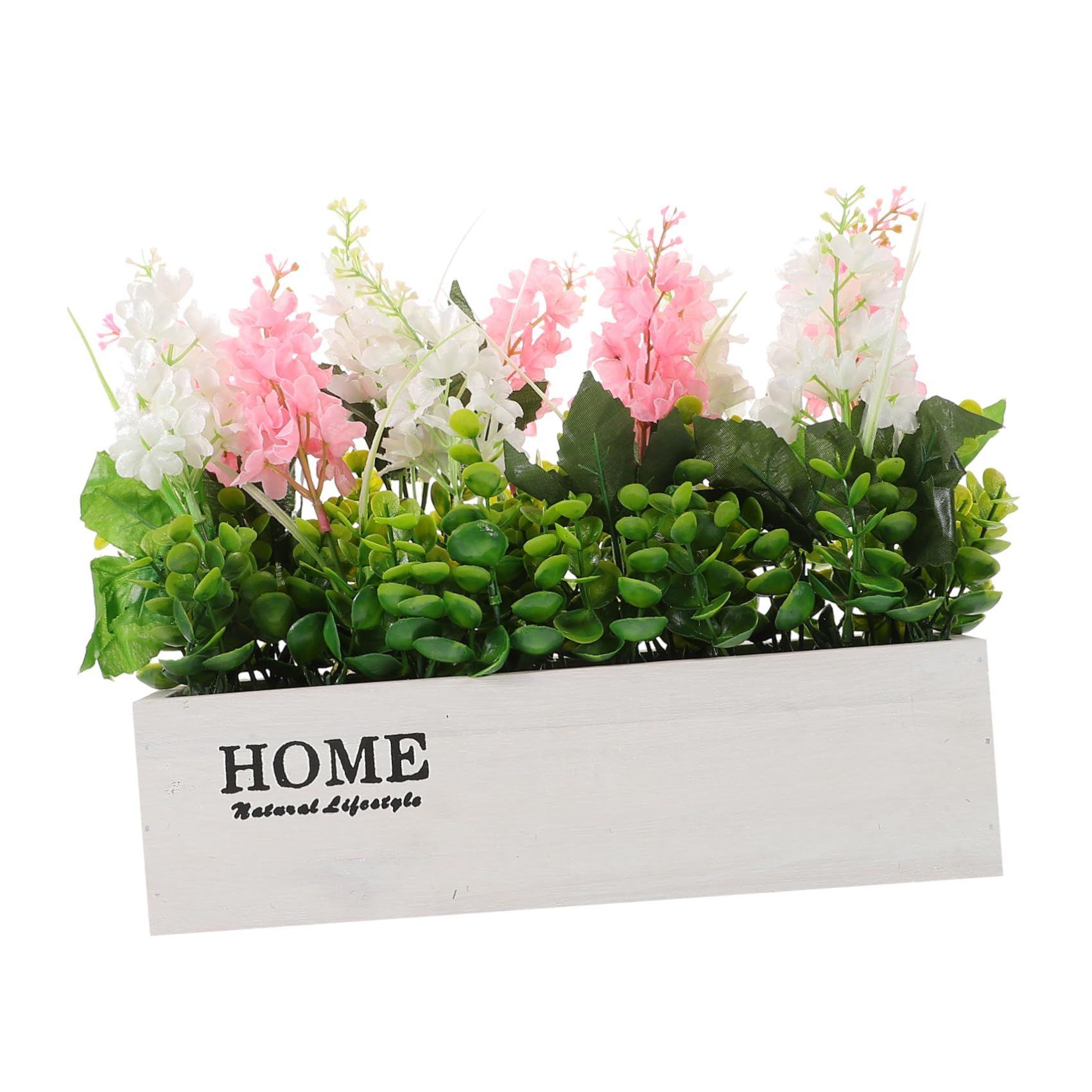 Plante en pot artificielle en soie Holibanna : sublimez votre centre de table de maison