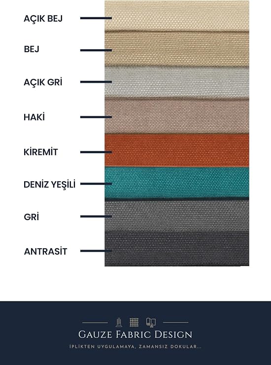 Gauze Fabric Design Safir Antrasit EKSTRAFOR BÜZGÜLÜ KADİFE DOKULU YÜKSEK KALİTELİ TEK KANAT FON PERDE 150 x 260