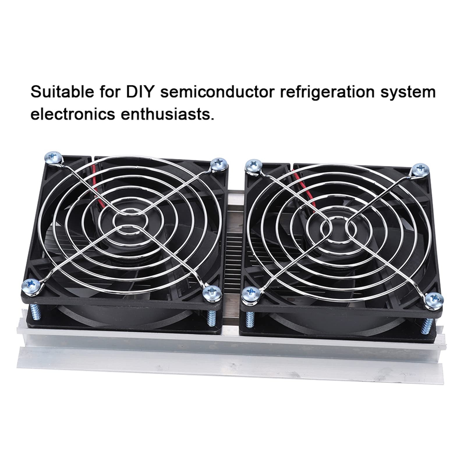 TOPINCN Kit di Raffreddamento per Radiatore a Semiconduttore Termoelettrico Dispositivo di Raffreddamento Ad Alta Efficienza per Appassionati di Elettronica Fai-da-te Potenza 140 W