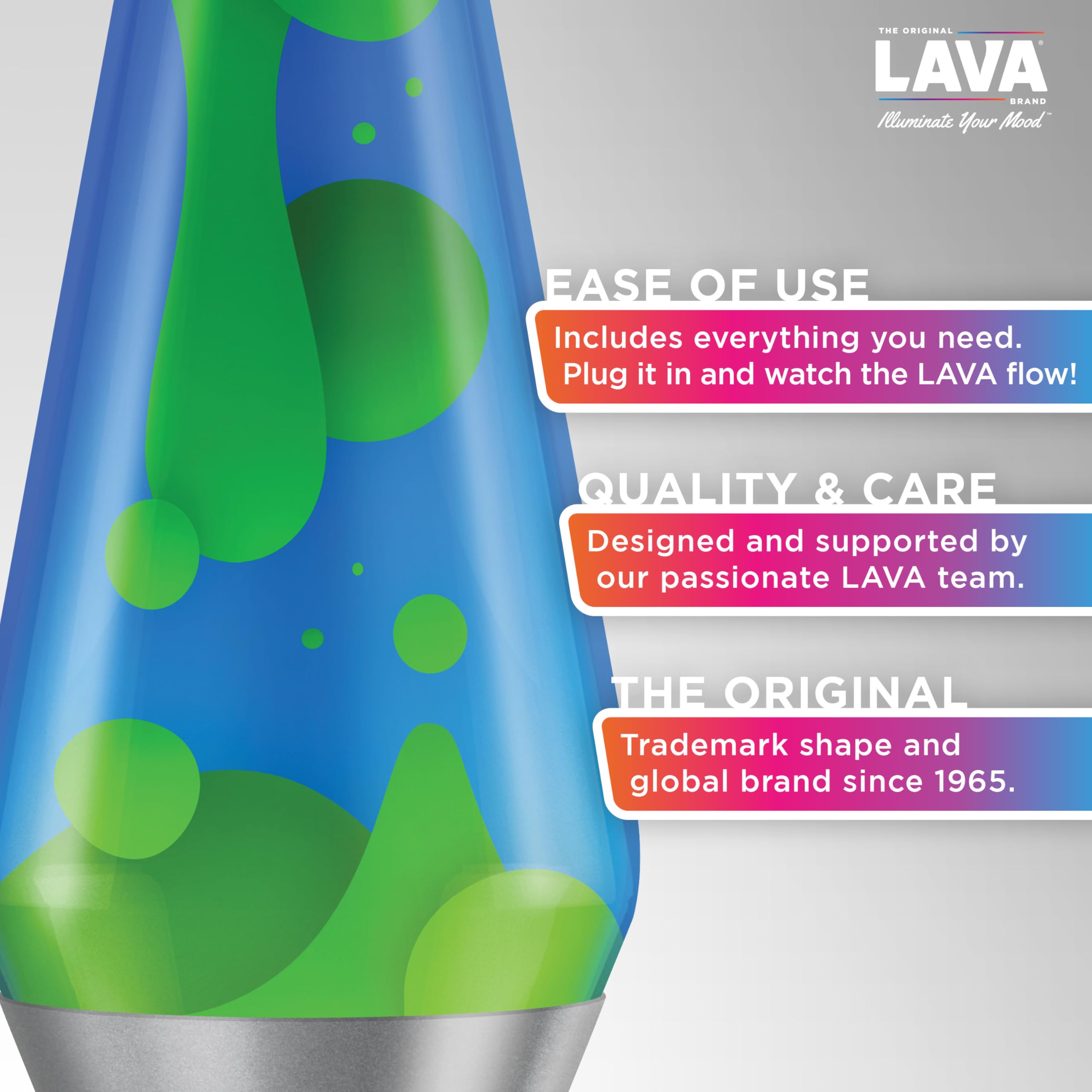Amazon.co.jp : Lava The Original Lamp - 16.3インチ エメラルド
