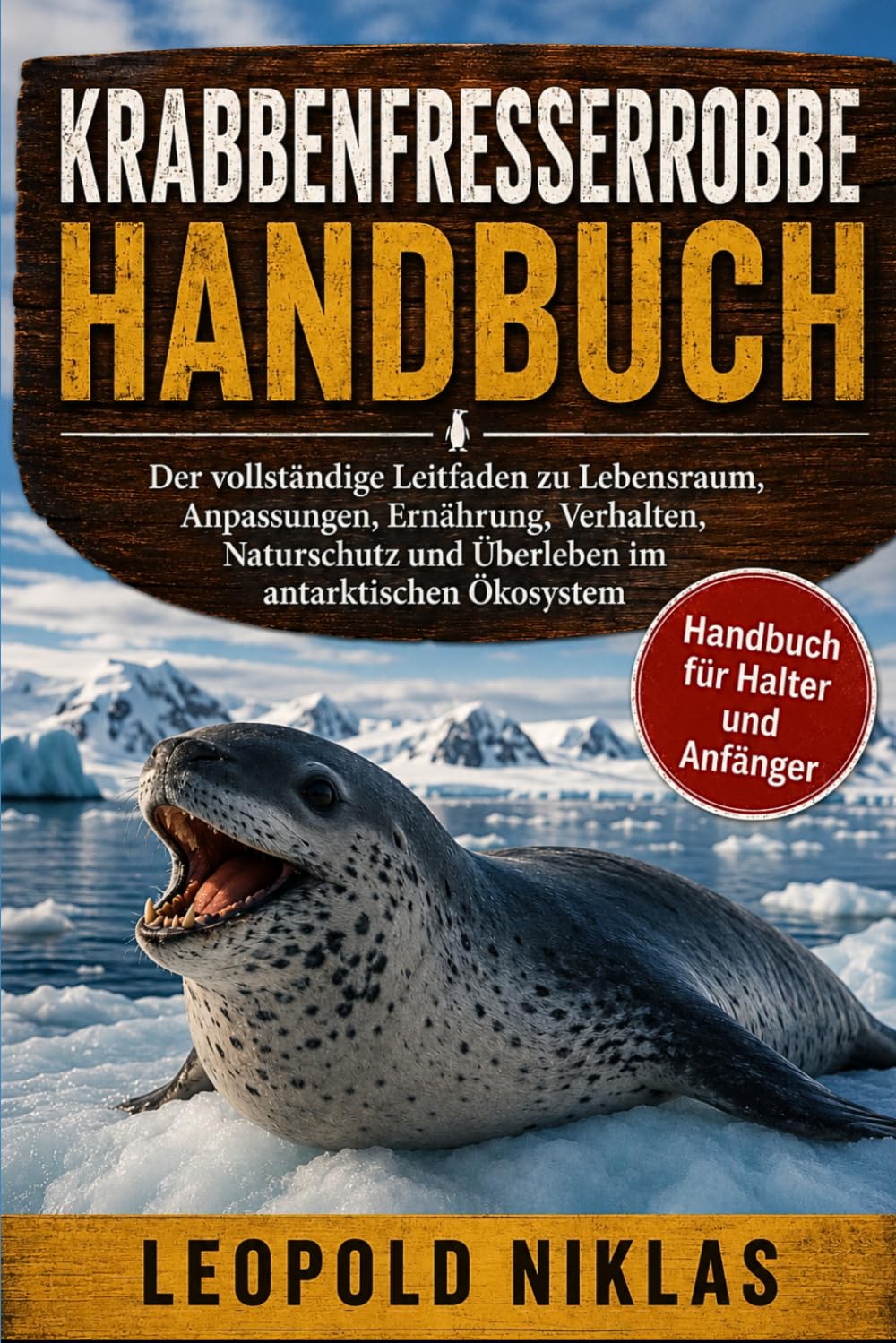KRABBENFRESSERROBBE HANDBUCH: Der vollständige Leitfaden zu Lebensraum, Anpassungen, Ernährung, Verhalten, Naturschutz und Überleben im antarktischen Ökosystem