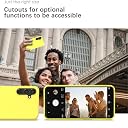 YATWIN Silicone Back Case for Samsung Galaxy A56, Soft-Touch Phone Back Cover for Samsung Galaxy A56 - Yellow gallery image