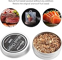 Vista 2 de Paquete de 8 infusores sm0ke de virutas de madera, aserrín de madera natural para ahumador, astillas de madera para ahumar, ahumar aserrín de pino