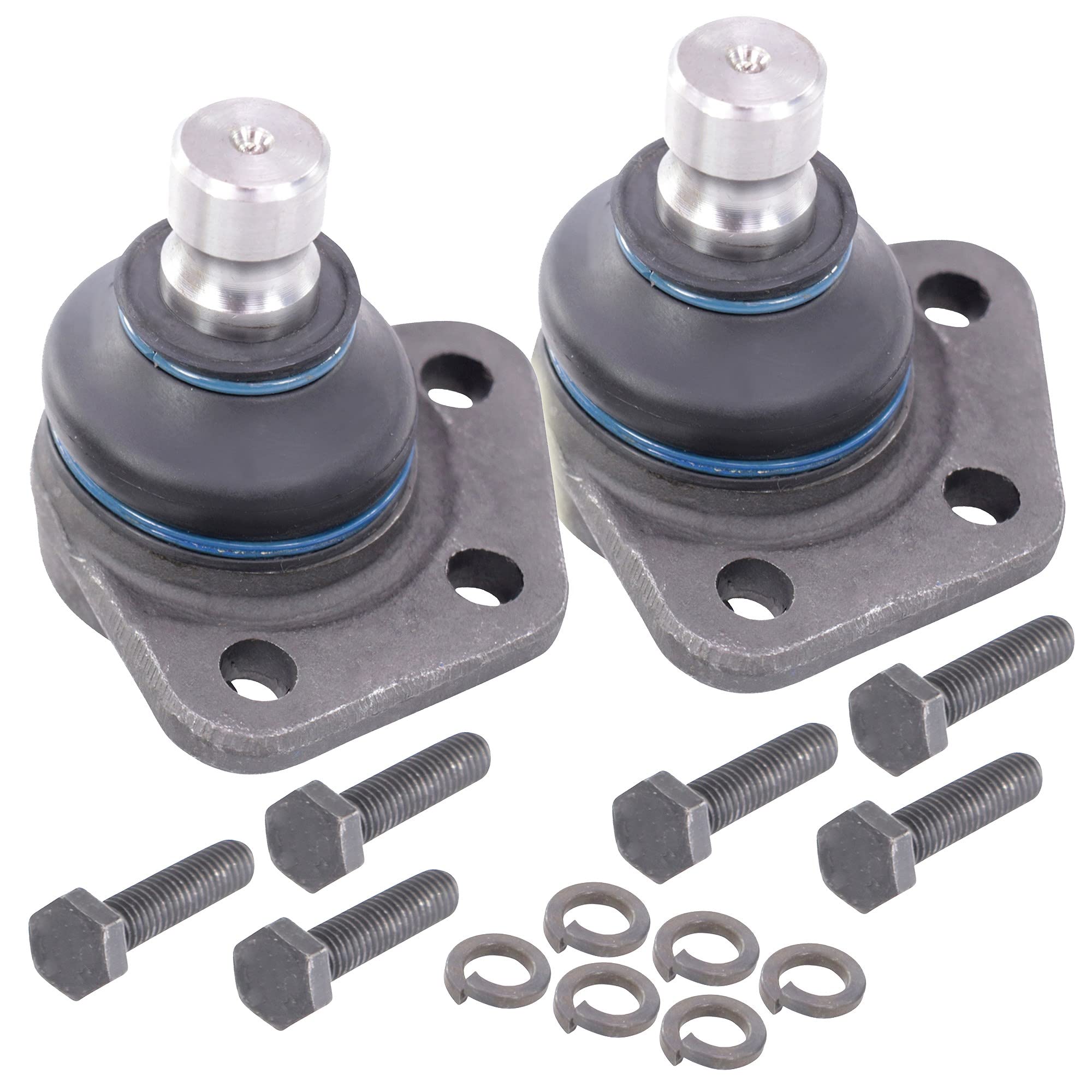 ATEC Germany 2x Traggelenk 17mm Vorderachse unten, Kompatibel mit: PORSCHE 924, 944, VW CADDY I, GOLF I, GOLF I Cabriolet, JETTA I, SCIROCCO, SCIROCCO