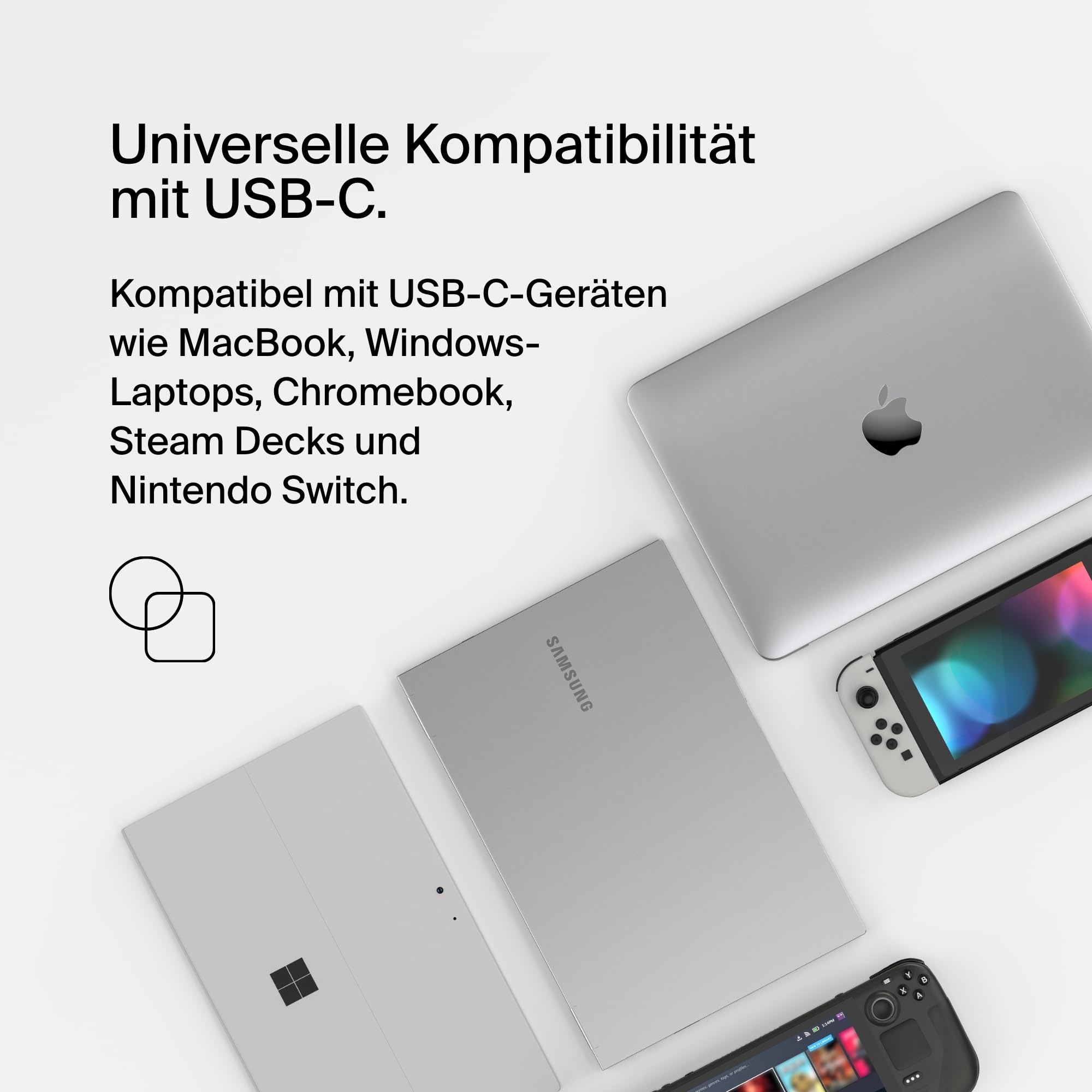 Belkin Connect 100-W USB-C-Core-GaN-Netzteil, Schnelllade-Adapter, universelle Kompatibilität mit USB-C, 100W Power Delivery, Kabels mit UK/EU Stecker, zum Gamen, für MacBook, PC-Laptops, Chromebook