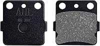 Vista 3 de AHL Juego de pastillas de freno semimetálicas delanteras y traseras para Honda TRX400EX TRX400 EX Sportrax 2001-2008 / TRX400 EX Fourtrax 1999 2000