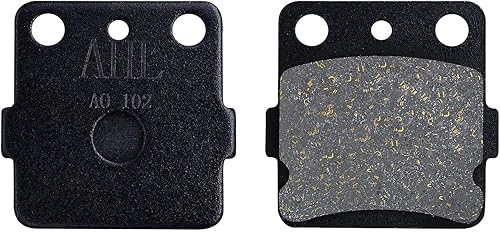 Miniatura 7 de AHL Juego de pastillas de freno semimetálicas para Yamaha Warrior YFM350 1987-1988 BANSHEE YFZ 350 TUW 1987-1989 YFM350 XT 1987