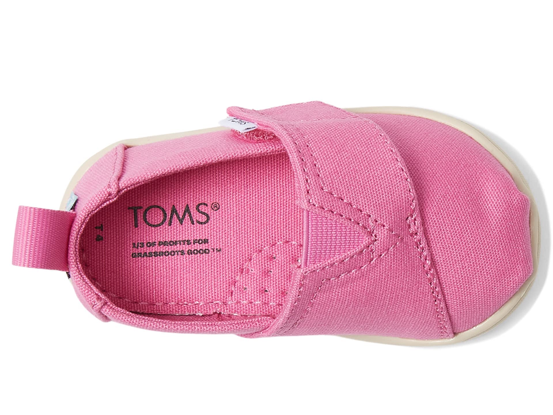 TOMS Fille Tiny Alpargata Semelle de Mocassin