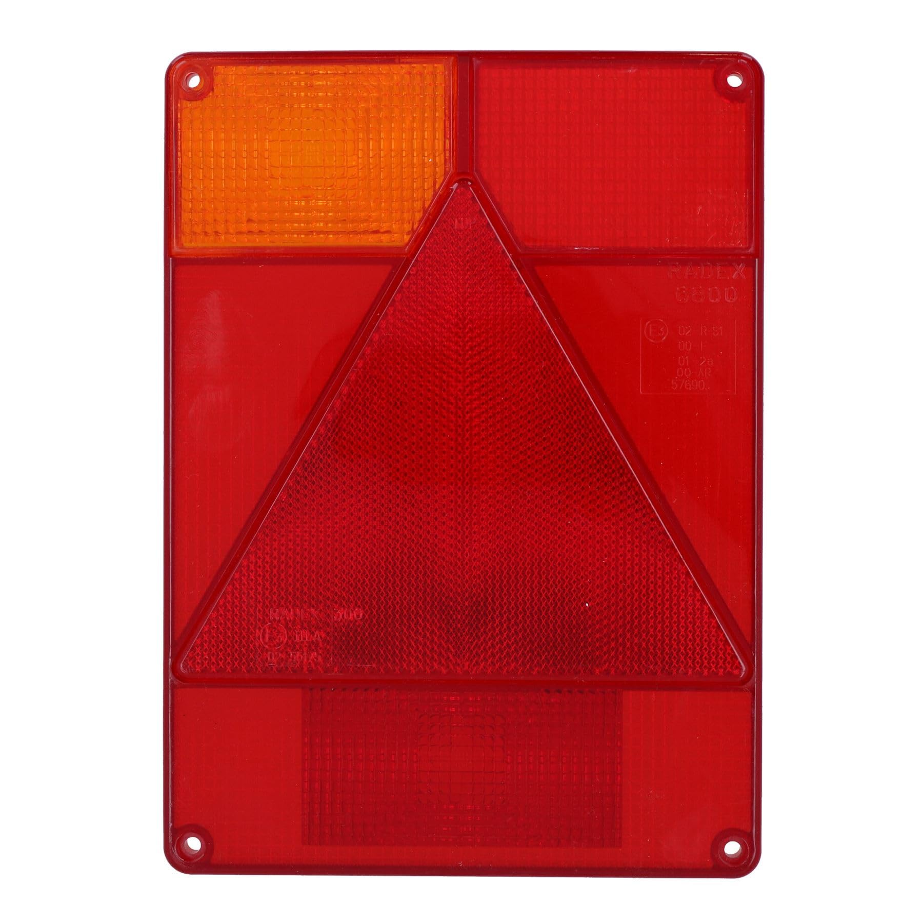 AB Tools Lente de Luz de Remolque Radex Izquierdo Repuesto Ifor Williams Indespension TR181