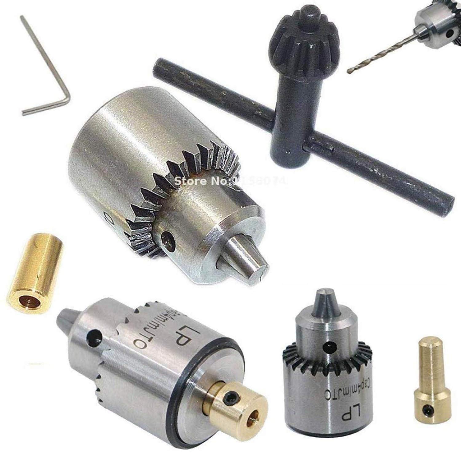 Gadariya King Electric Drill Grinding Mini Drill Chuck Key Keyless Drill Chucks 0.3-4mm Capacity Range W/ 3.17mm RS775 motor (B0CJFQ5GGM) Amazon Price History, Amazon Price Tracker