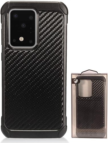 Miniatura 9 de Eaglecell - Funda híbrida para Samsung Galaxy S20 Ultra de 6.9 pulgadas (SM-G988), a prueba de golpes, EC4 Green Camo