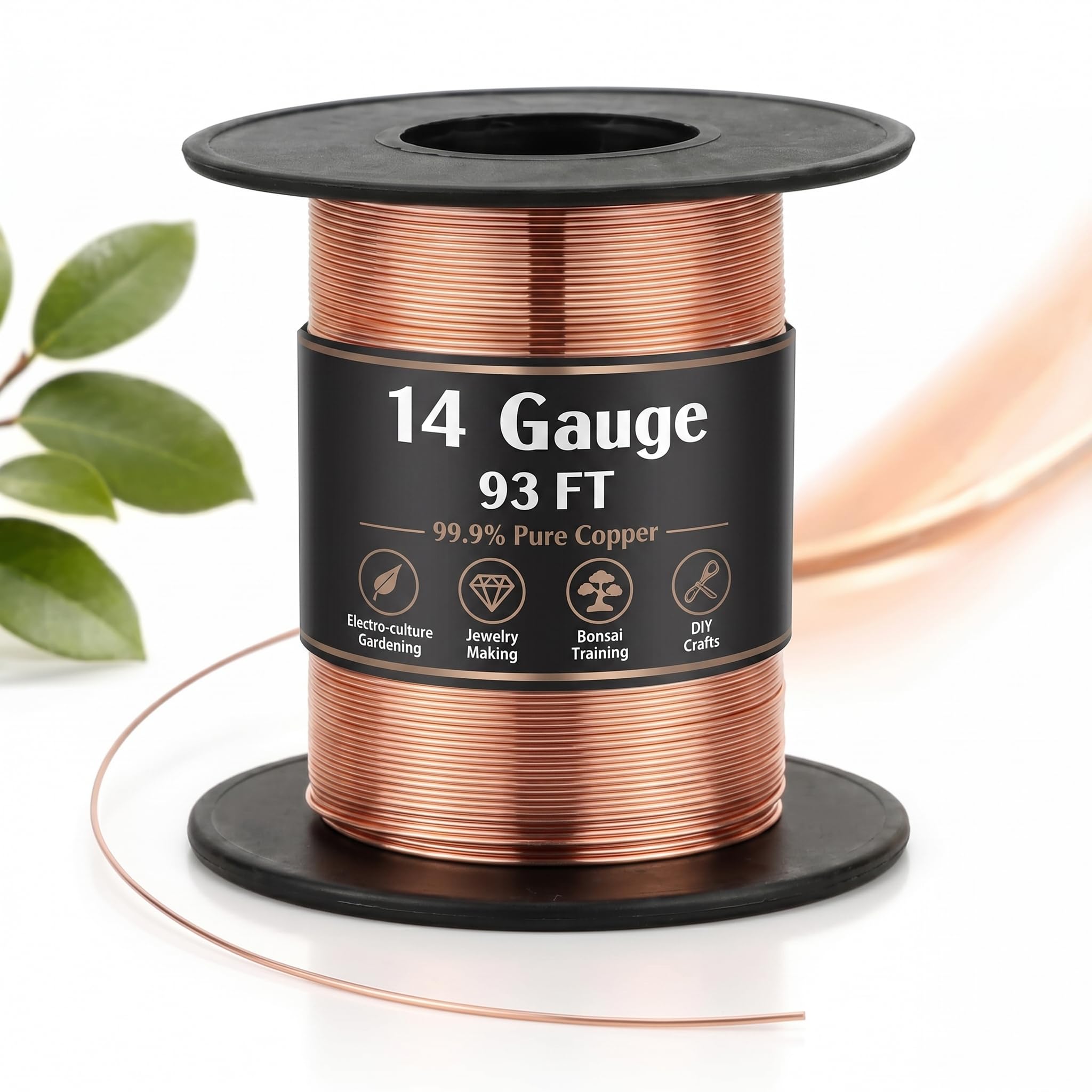 Therwen 14 Gauge Copper Wire