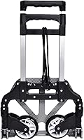 Vista 9 de FULLWATT - Carretilla de mano plegable de 264 libras de capacidad, de aluminio con mango telescópico y ruedas de goma