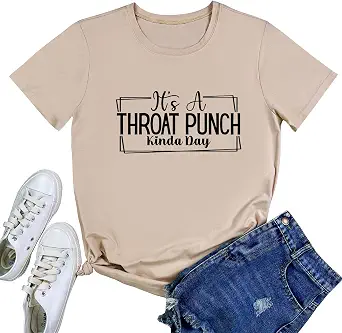 BLACKOO Women Funny Graphic Cute T-Shirts